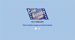 Desktop Screenshot of cinesonido.com